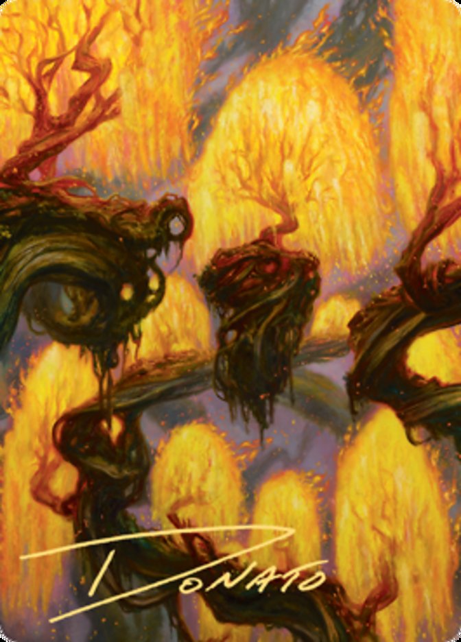 Grove of the Burnwillows Art Card (Gold-Stamped Signature) [Zendikar Rising Art Series] - Magic: The Gathering - Card Brawlers | Quebec | Canada |