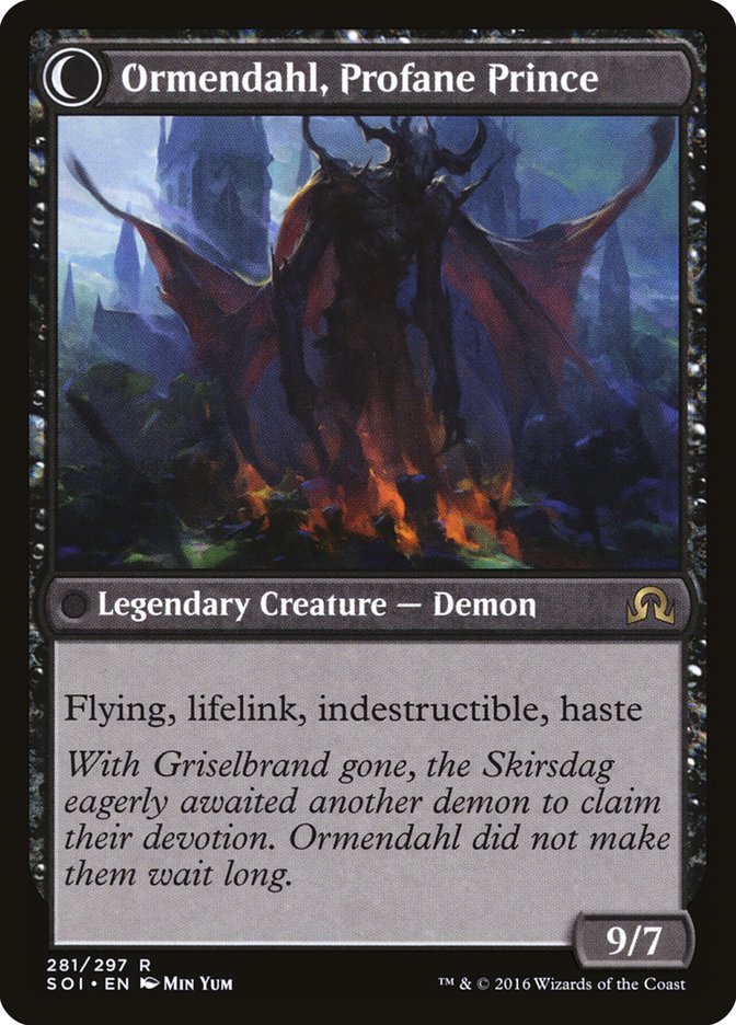 Westvale Abbey // Ormendahl, Profane Prince [Shadows over Innistrad] - Magic: The Gathering - Card Brawlers | Quebec | Canada |