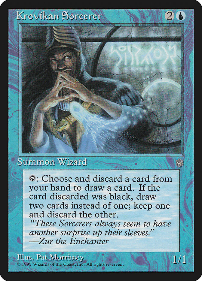 Krovikan Sorcerer [Ice Age] - Magic: The Gathering - Card Brawlers | Quebec | Canada |