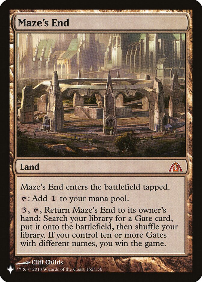 Maze's End [The List] - Magic: The Gathering - Card Brawlers | Quebec | Canada |