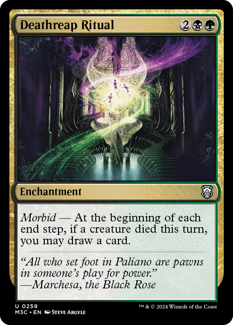 Deathreap Ritual (Ripple Foil) [Modern Horizons 3 Commander] - Magic: The Gathering - Card Brawlers | Quebec | Canada |