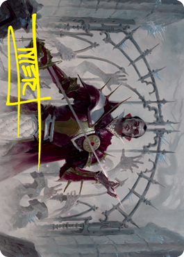 Cemetery Gatekeeper Art Card (Gold-Stamped Signature) [Innistrad: Crimson Vow Art Series] - Magic: The Gathering - Card Brawlers | Quebec | Canada |