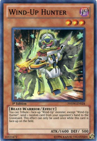Wind-Up Hunter [PHSW-EN024] Super Rare - Yu-Gi-Oh! - Card Brawlers | Quebec | Canada |