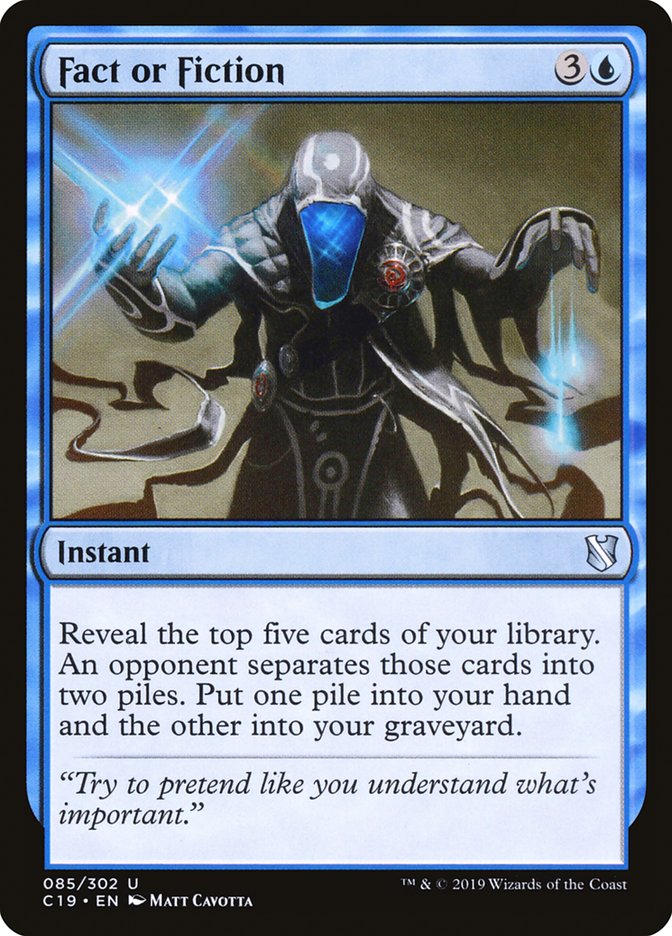 Fact or Fiction [Commander 2019] - Magic: The Gathering - Card Brawlers | Quebec | Canada |