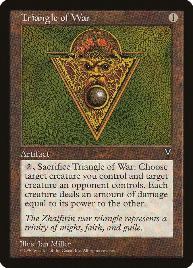 Triangle of War [Visions] - Magic: The Gathering - Card Brawlers | Quebec | Canada |