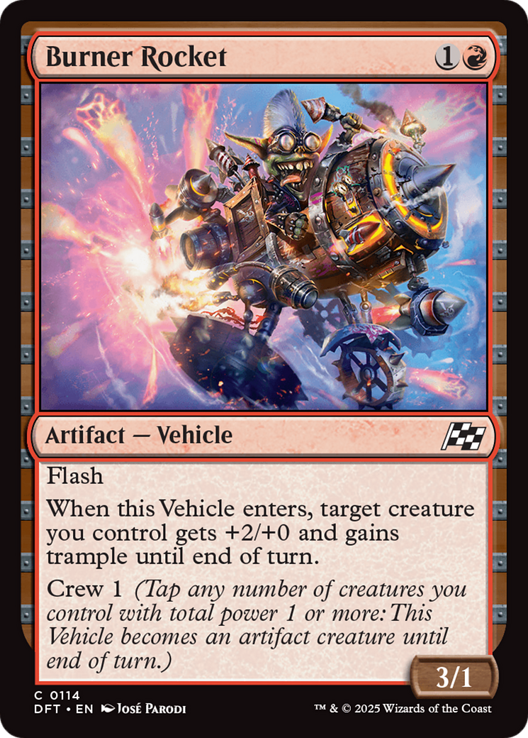 Burner Rocket [Aetherdrift] - Magic: The Gathering - Card Brawlers | Quebec | Canada |