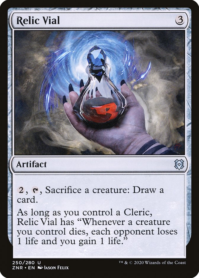 Relic Vial [Zendikar Rising] - Magic: The Gathering - Card Brawlers | Quebec | Canada |