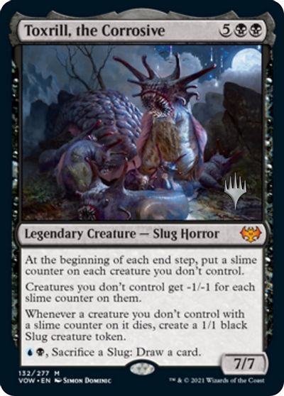 Toxrill, the Corrosive (Promo Pack) [Innistrad: Crimson Vow Promos] - Magic: The Gathering - Card Brawlers | Quebec | Canada |