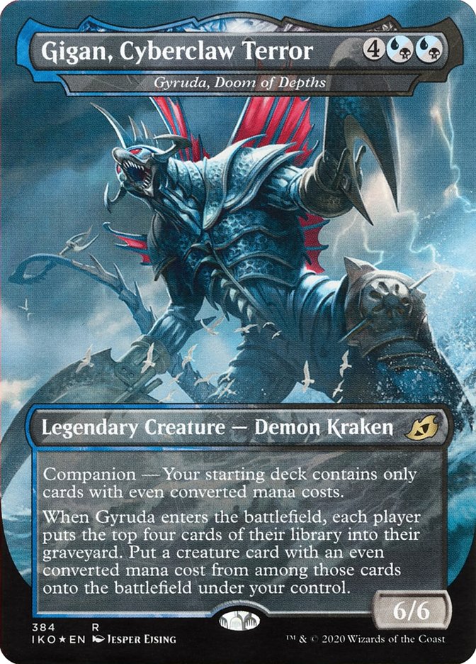 Gyruda, Doom of Depths - Gigan, Cyberclaw Terror (Godzilla Series) [Ikoria: Lair of Behemoths] - Magic: The Gathering - Card Brawlers | Quebec | Canada |