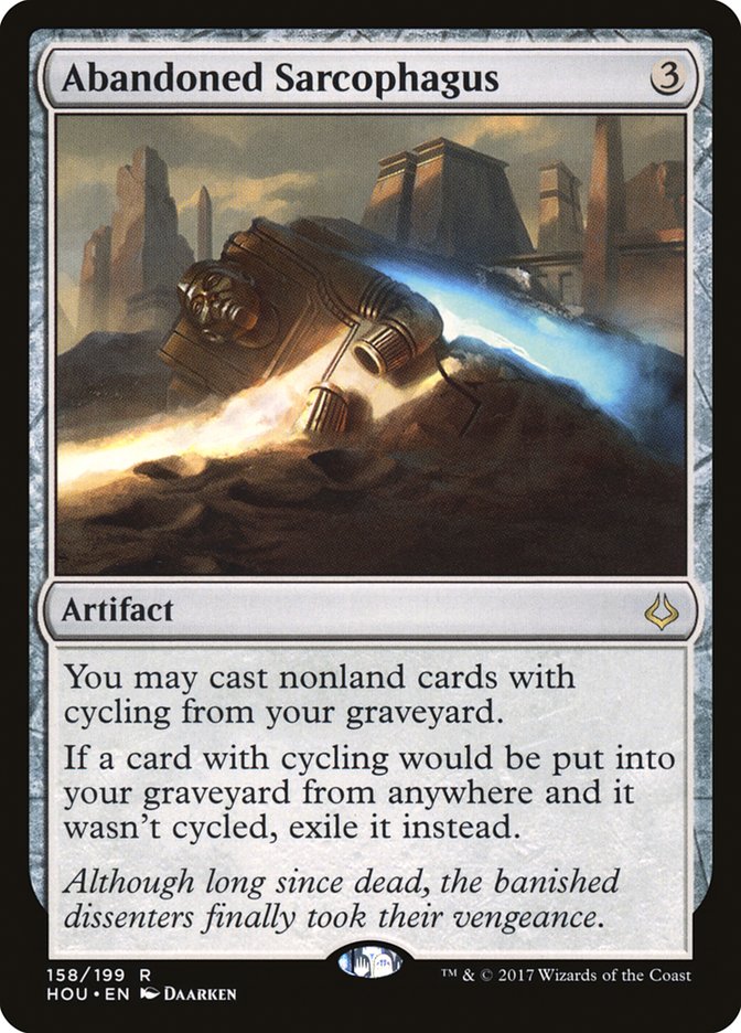 Abandoned Sarcophagus [Hour of Devastation] - Magic: The Gathering - Card Brawlers | Quebec | Canada |