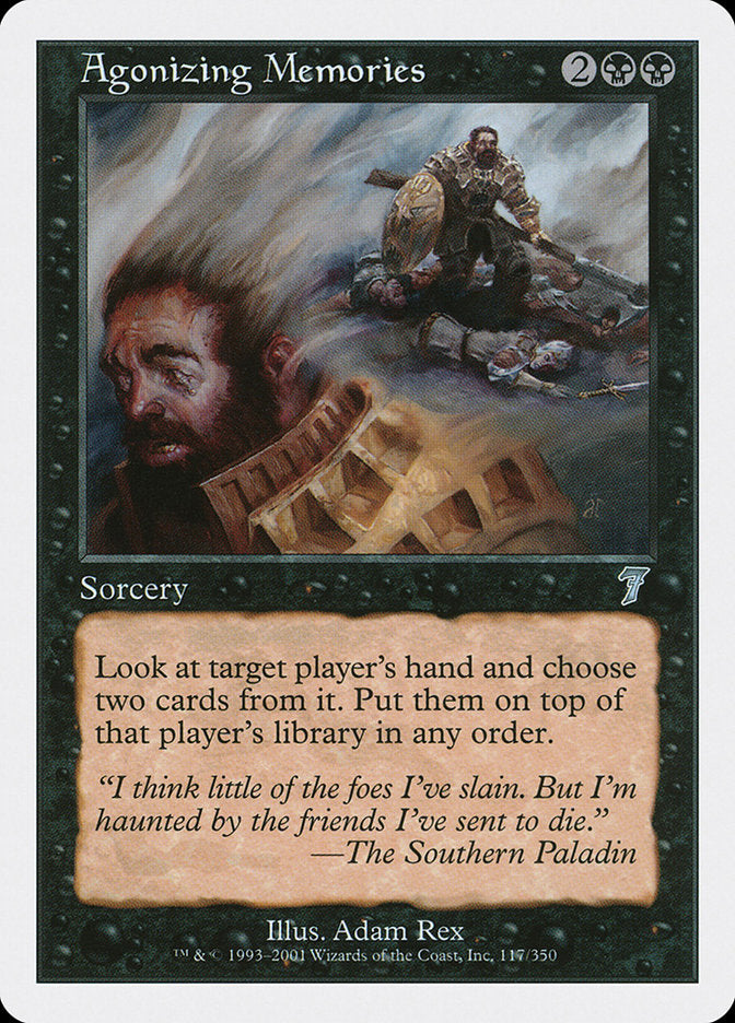 Agonizing Memories [Seventh Edition] - Magic: The Gathering - Card Brawlers | Quebec | Canada |