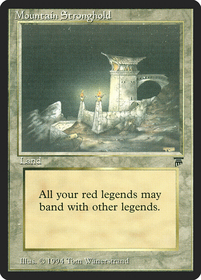 Mountain Stronghold [Legends] - Magic: The Gathering - Card Brawlers | Quebec | Canada |