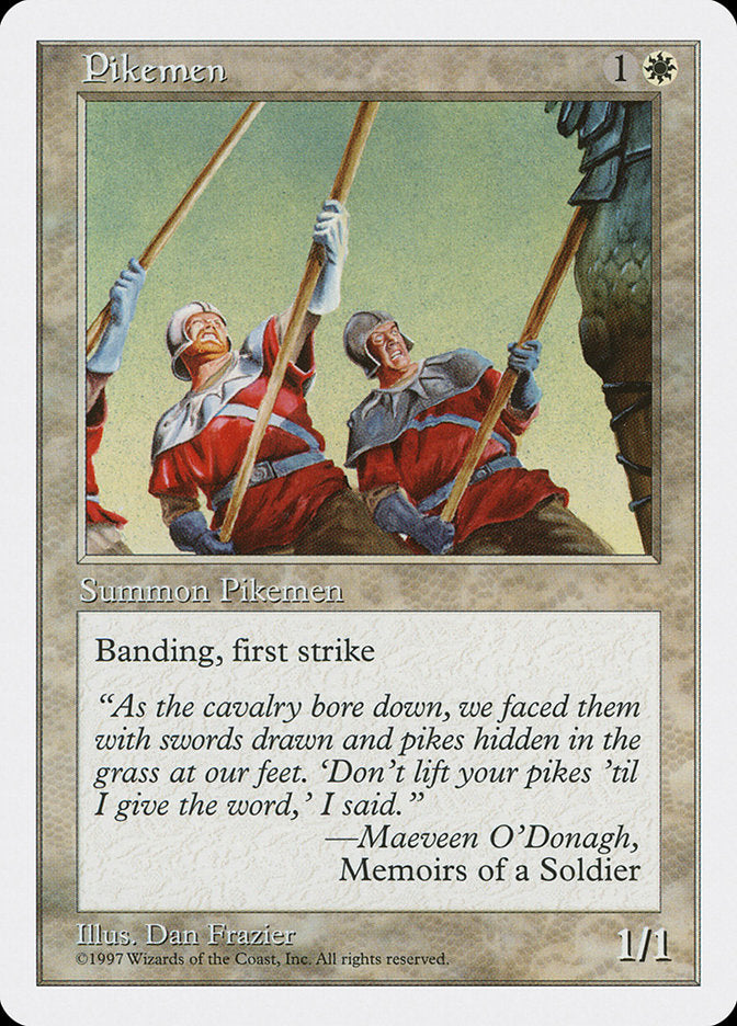 Pikemen [Fifth Edition] - Magic: The Gathering - Card Brawlers | Quebec | Canada |