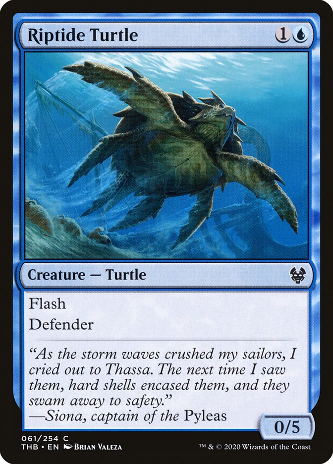 Riptide Turtle [Theros Beyond Death] - Magic: The Gathering - Card Brawlers | Quebec | Canada |