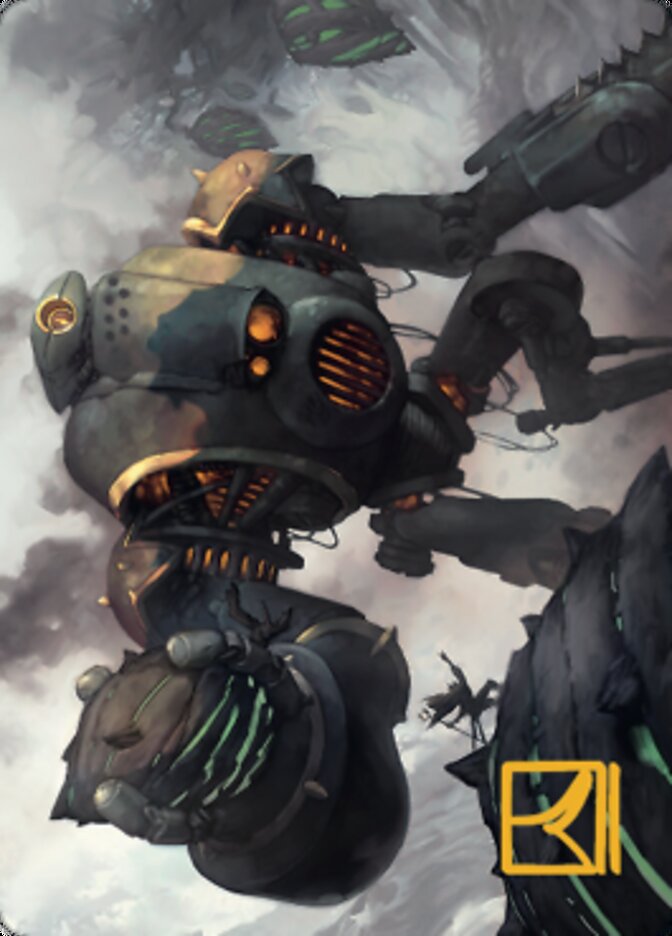 Rust Goliath Art Card (Gold-Stamped Signature) [The Brothers' War Art Series] - Magic: The Gathering - Card Brawlers | Quebec | Canada |