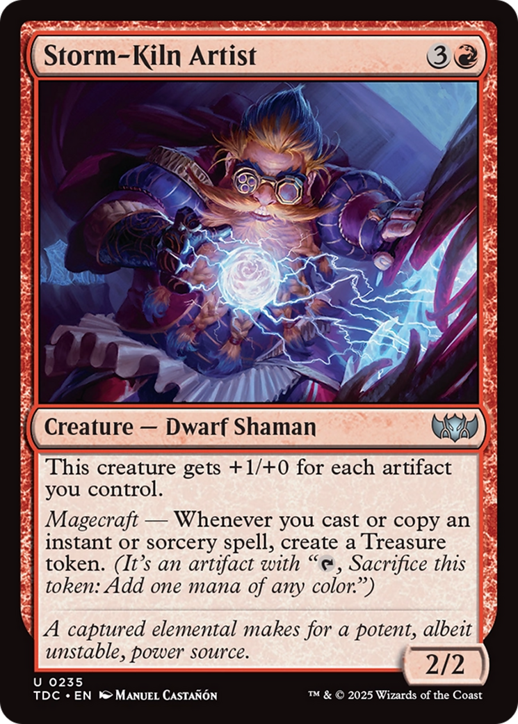 Storm-Kiln Artist [Tarkir: Dragonstorm Commander] - Magic: The Gathering - Card Brawlers | Quebec | Canada |