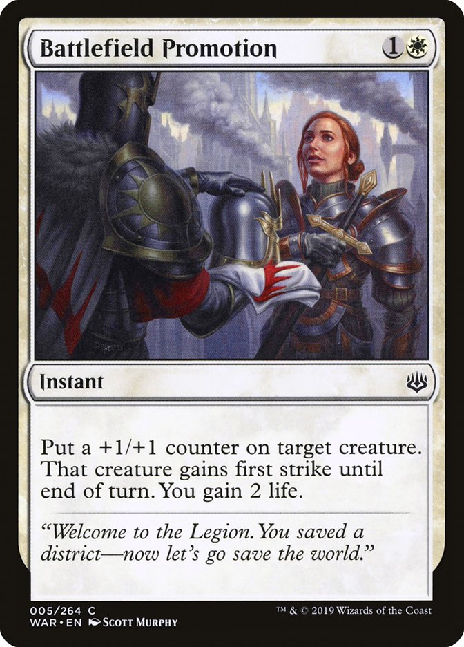 Battlefield Promotion [War of the Spark] - Magic: The Gathering - Card Brawlers | Quebec | Canada |