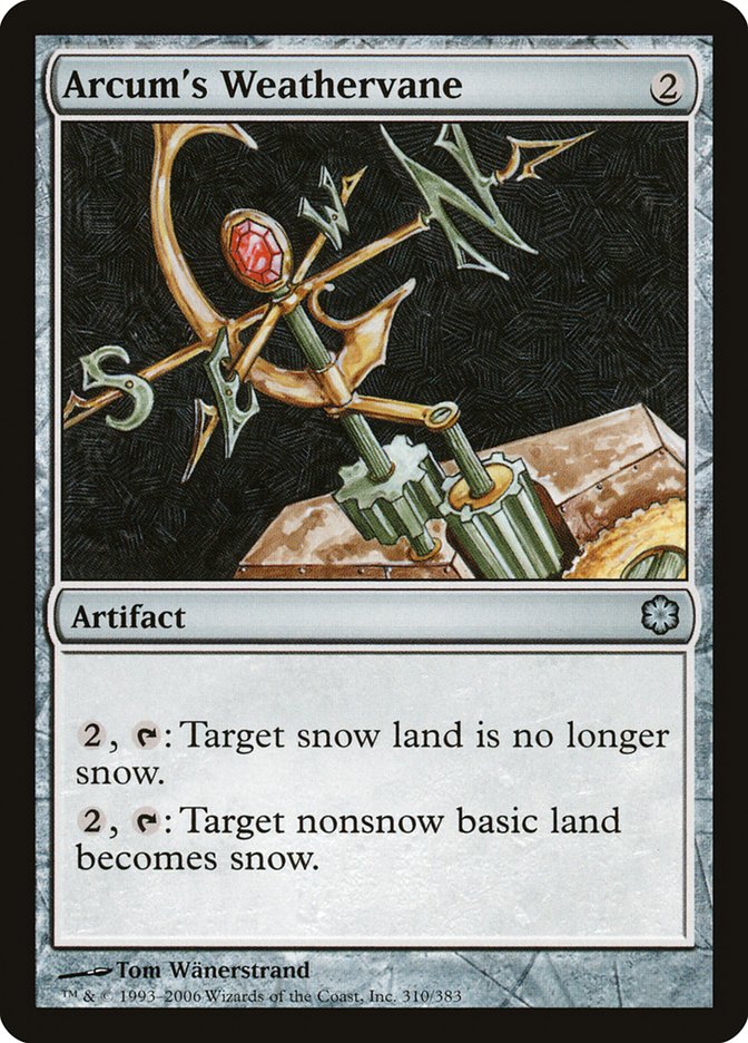 Arcum's Weathervane [Coldsnap Theme Decks] - Magic: The Gathering - Card Brawlers | Quebec | Canada |