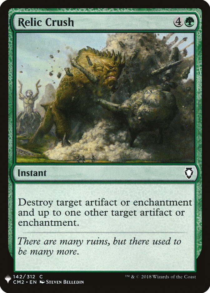 Relic Crush [Mystery Booster] - Magic: The Gathering - Card Brawlers | Quebec | Canada |