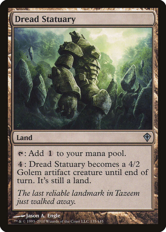 Dread Statuary [Worldwake] - Magic: The Gathering - Card Brawlers | Quebec | Canada |