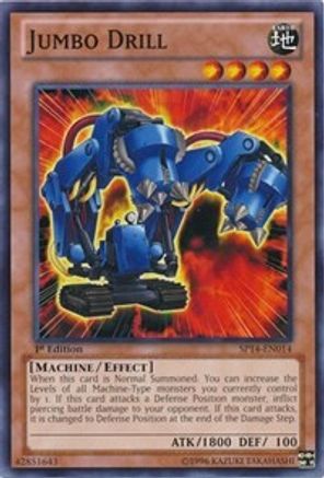 Jumbo Drill [SP14-EN014] Common - Yu-Gi-Oh! - Card Brawlers | Quebec | Canada |