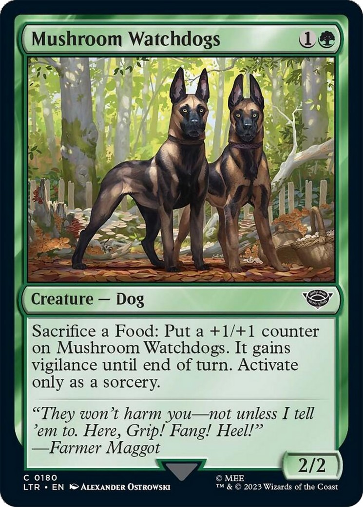 Mushroom Watchdogs [The Lord of the Rings: Tales of Middle-Earth] - Magic: The Gathering - Card Brawlers | Quebec | Canada |