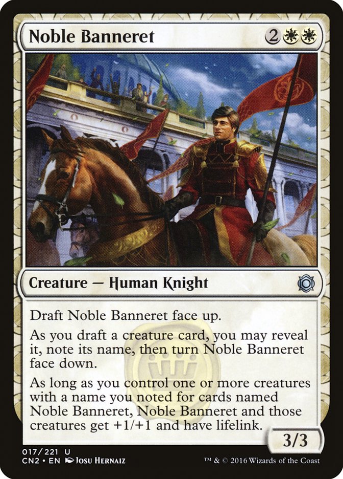 Noble Banneret [Conspiracy: Take the Crown] - Magic: The Gathering - Card Brawlers | Quebec | Canada |