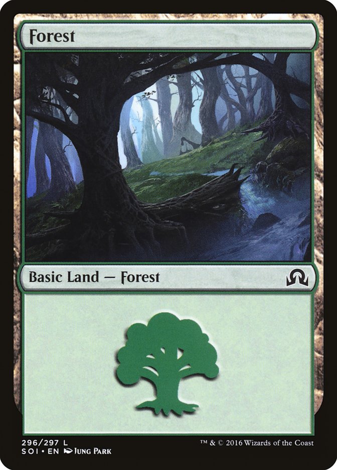 Forest (296) [Shadows over Innistrad] - Magic: The Gathering - Card Brawlers | Quebec | Canada |