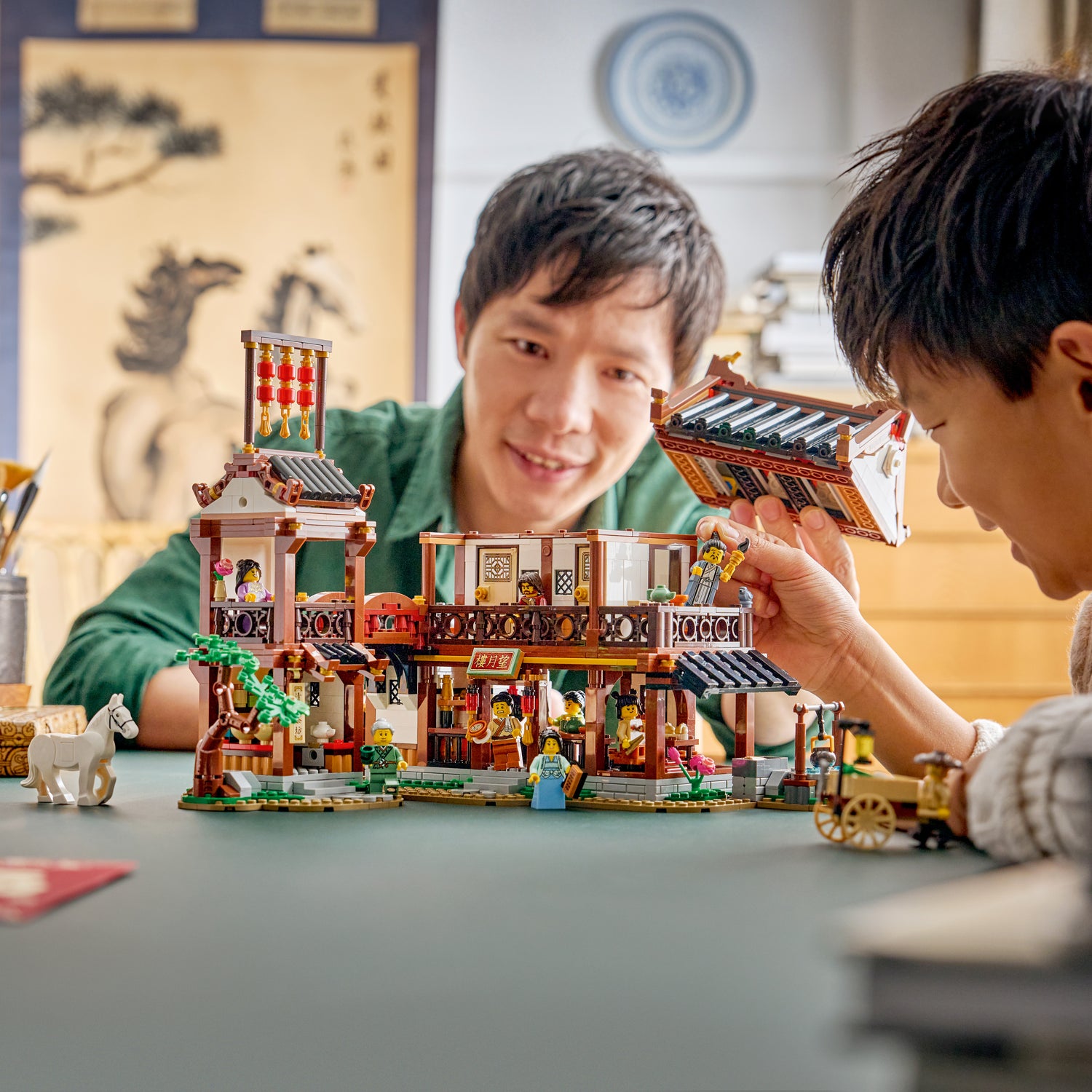 LEGO - Chinese Festivals Ancient Moon-Gazing Inn -  Building Kit - 80121