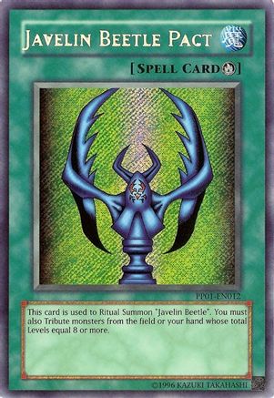 Javelin Beetle Pact [PP01-EN012] Secret Rare - Yu-Gi-Oh! - Card Brawlers | Quebec | Canada |