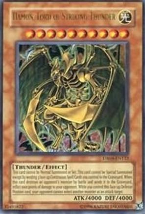 Hamon, Lord of Striking Thunder [DR04-EN122] Ultra Rare - Yu-Gi-Oh! - Card Brawlers | Quebec | Canada |