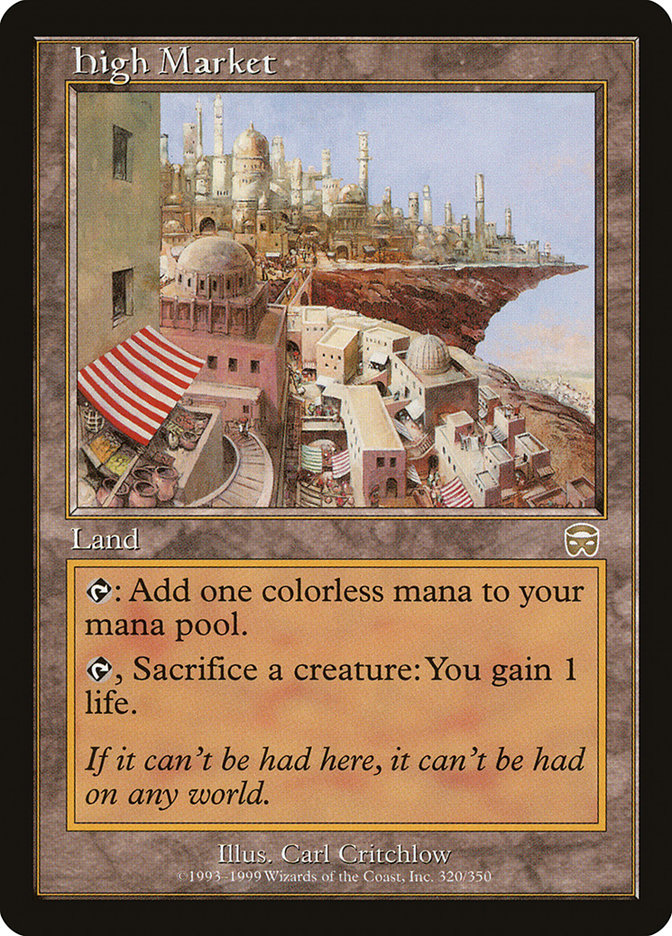 High Market [Mercadian Masques] - Magic: The Gathering - Card Brawlers | Quebec | Canada |