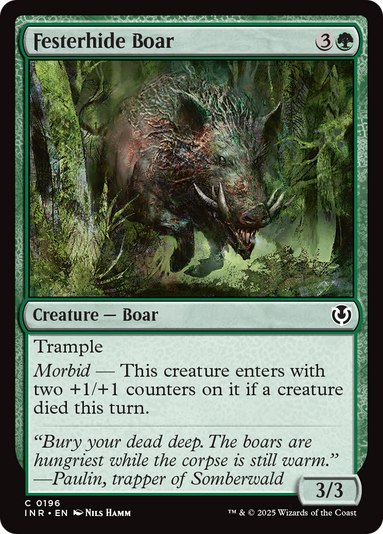 Festerhide Boar [Innistrad Remastered] - Magic: The Gathering - Card Brawlers | Quebec | Canada |