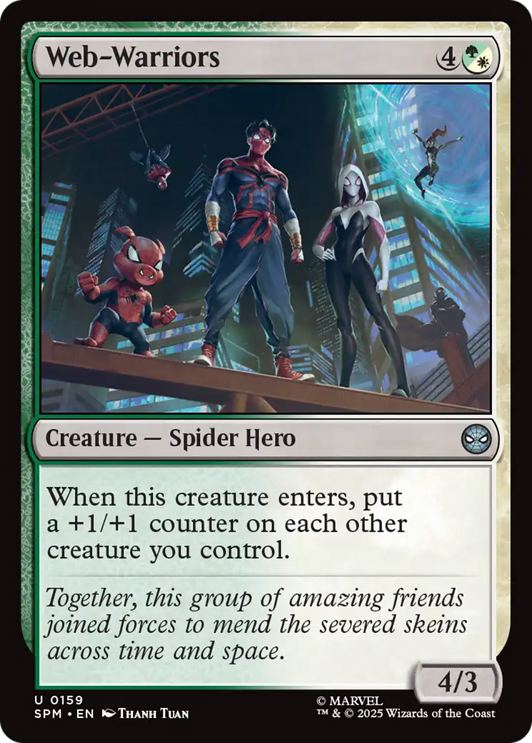 Web-Warriors [Marvel's Spider-Man] - Magic: The Gathering - Card Brawlers | Quebec | Canada |