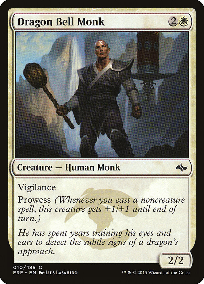 Dragon Bell Monk [Fate Reforged] - Magic: The Gathering - Card Brawlers | Quebec | Canada |