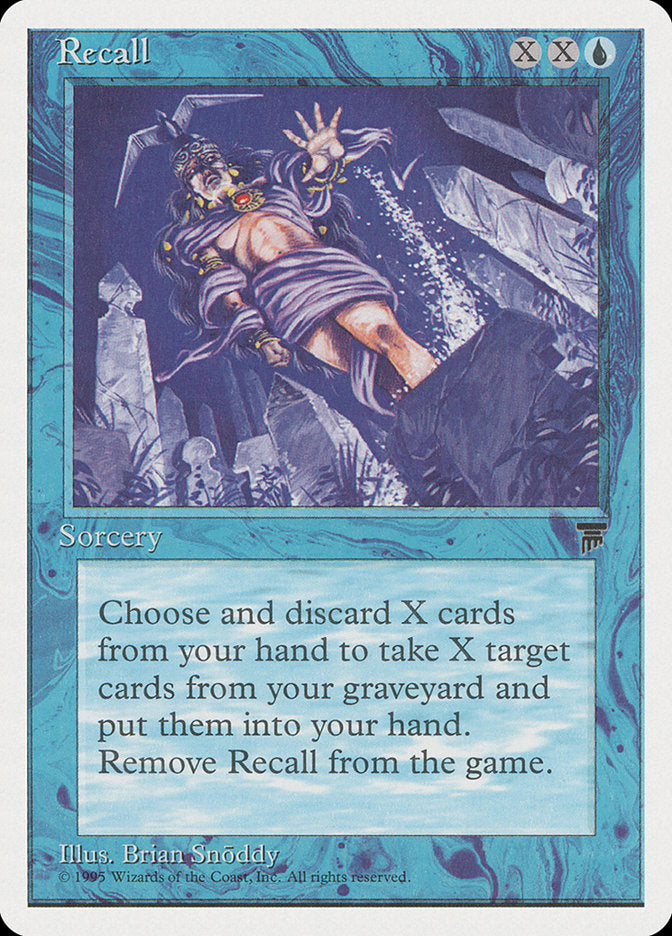 Recall [Chronicles] - Magic: The Gathering - Card Brawlers | Quebec | Canada |