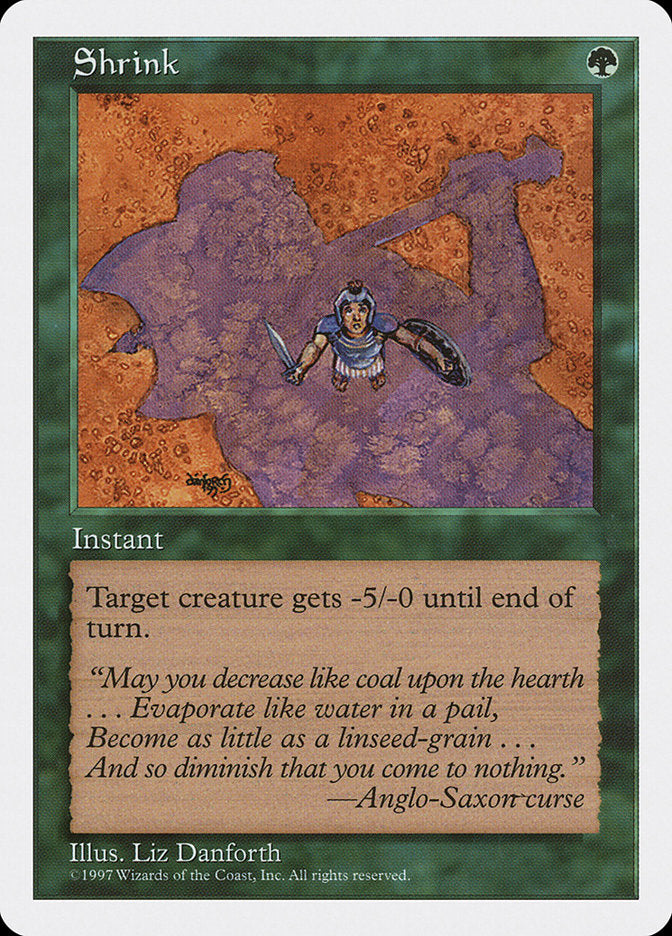 Shrink [Fifth Edition] - Magic: The Gathering - Card Brawlers | Quebec | Canada |