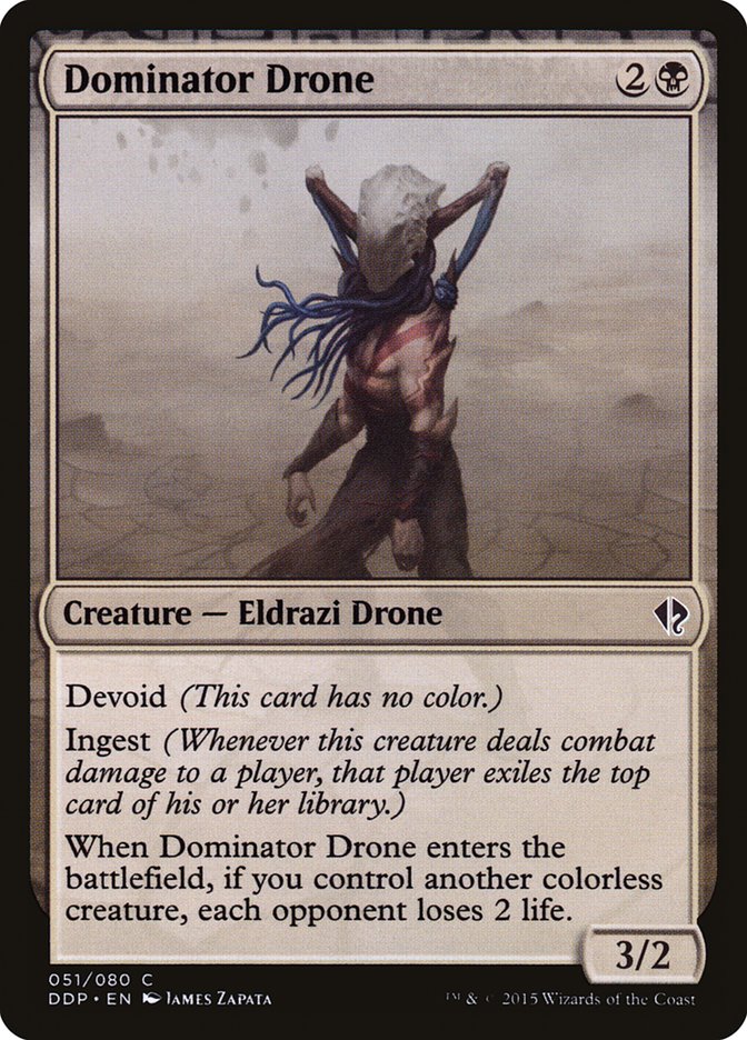 Dominator Drone [Duel Decks: Zendikar vs. Eldrazi] - Magic: The Gathering - Card Brawlers | Quebec | Canada |