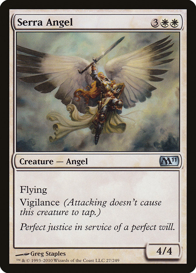 Serra Angel [Magic 2011] - Magic: The Gathering - Card Brawlers | Quebec | Canada |