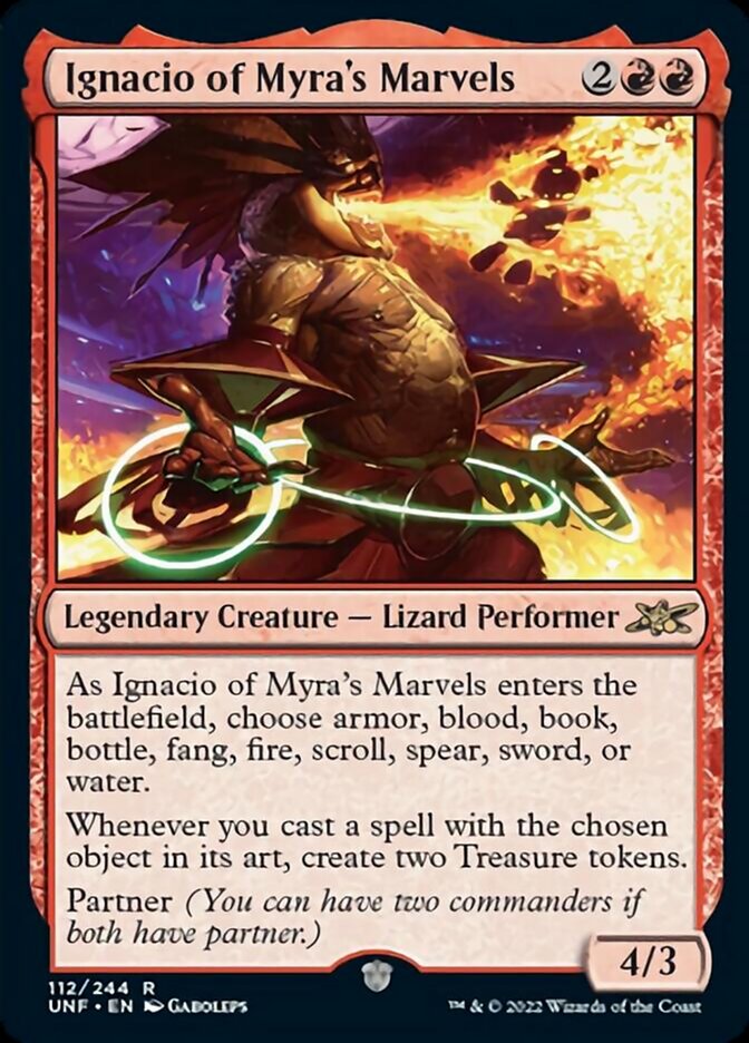 Ignacio of Myra's Marvels [Unfinity] - Magic: The Gathering - Card Brawlers | Quebec | Canada |