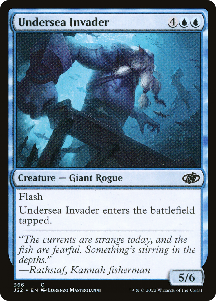 Undersea Invader [Jumpstart 2022] - Magic: The Gathering - Card Brawlers | Quebec | Canada |