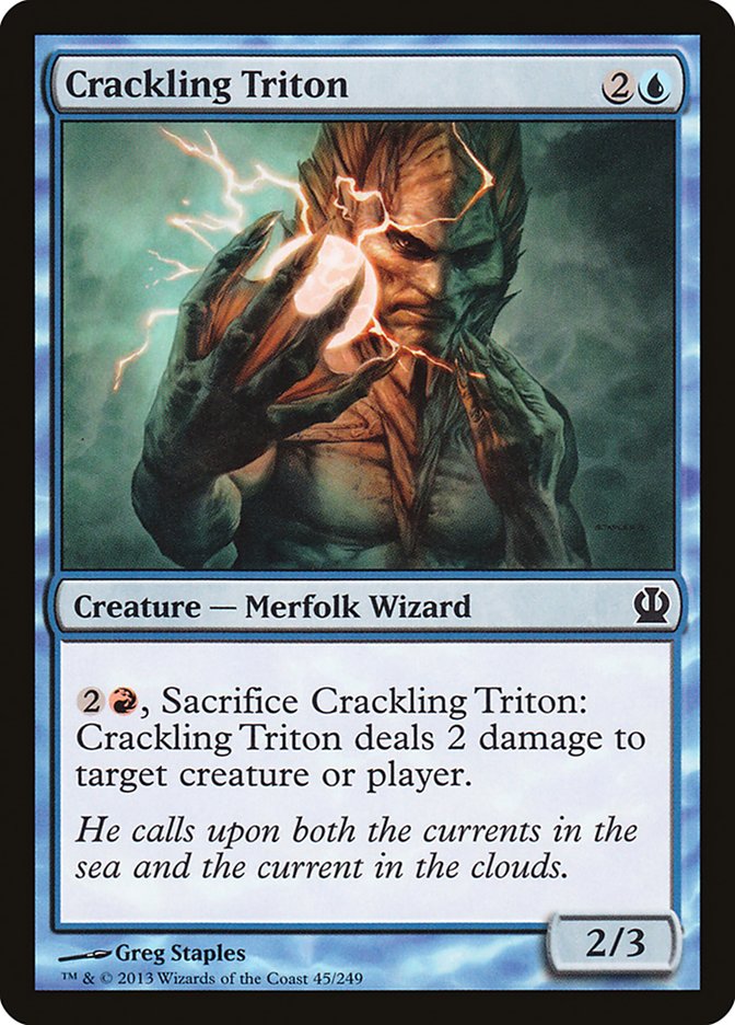 Crackling Triton [Theros] - Magic: The Gathering - Card Brawlers | Quebec | Canada |