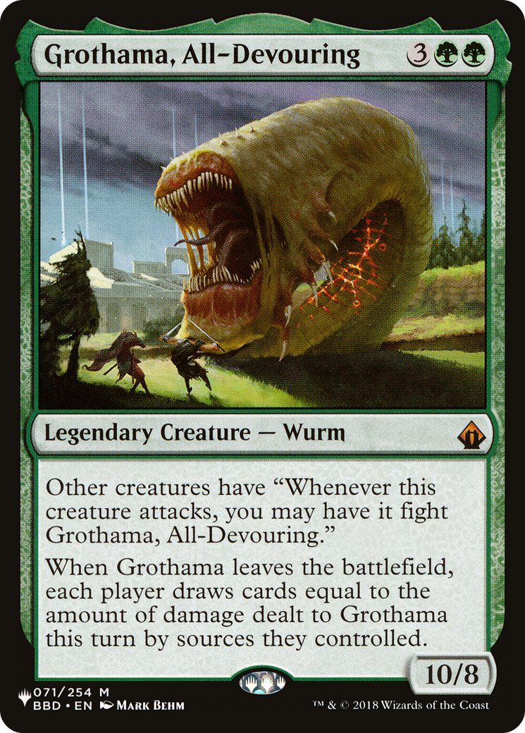 Grothama, All-Devouring [The List] - Magic: The Gathering - Card Brawlers | Quebec | Canada |