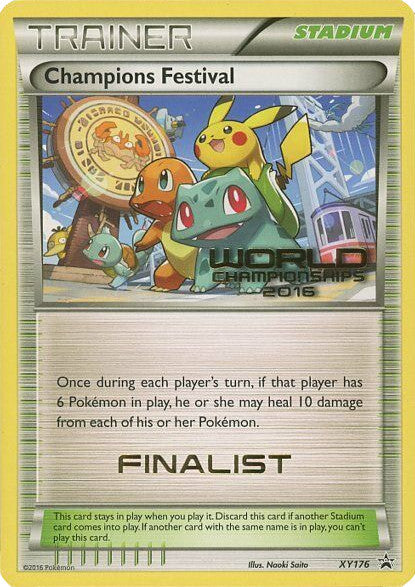 Champions Festival (XY176) (2016 Finalist) [XY: Black Star Promos] - Pokémon - Card Brawlers | Quebec | Canada |
