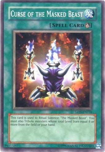 Curse of the Masked Beast [LON-EN016] Common - Yu-Gi-Oh! - Card Brawlers | Quebec | Canada |