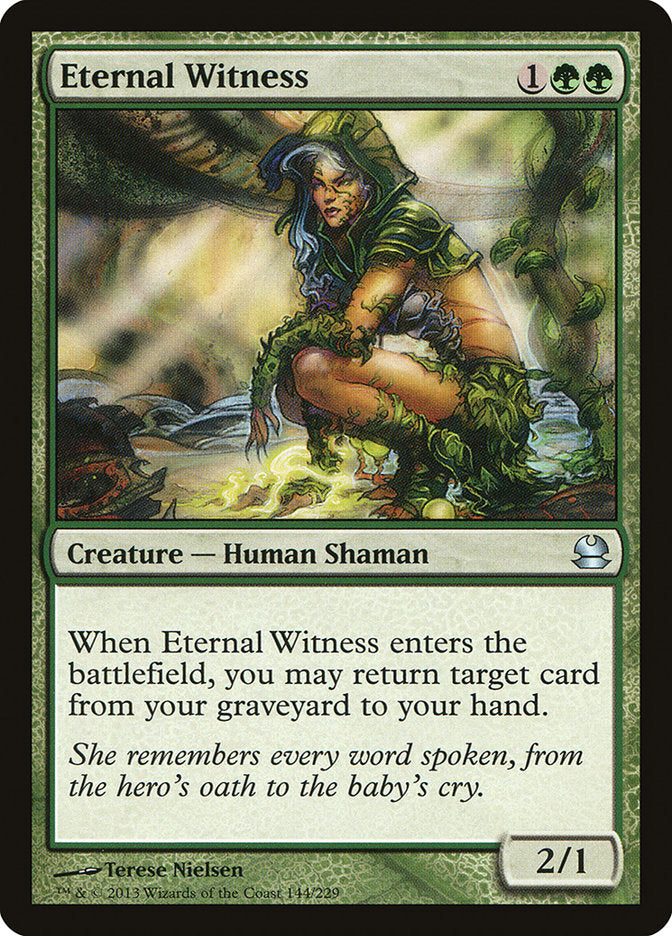 Eternal Witness [Modern Masters] - Magic: The Gathering - Card Brawlers | Quebec | Canada |