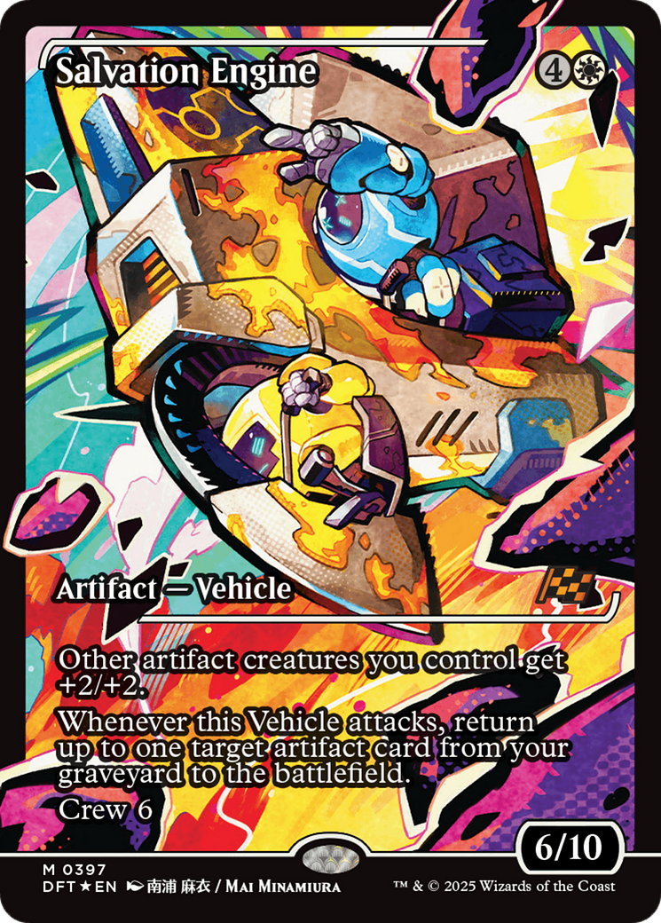 Salvation Engine (Showcase) [Aetherdrift] - Magic: The Gathering - Card Brawlers | Quebec | Canada |