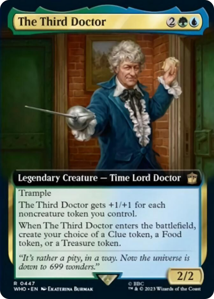The Third Doctor (Extended Art) [Doctor Who] - Magic: The Gathering - Card Brawlers | Quebec | Canada |