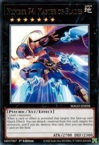 Number 74: Master of Blades [MAGO-EN058] Rare - Yu-Gi-Oh! - Card Brawlers | Quebec | Canada |