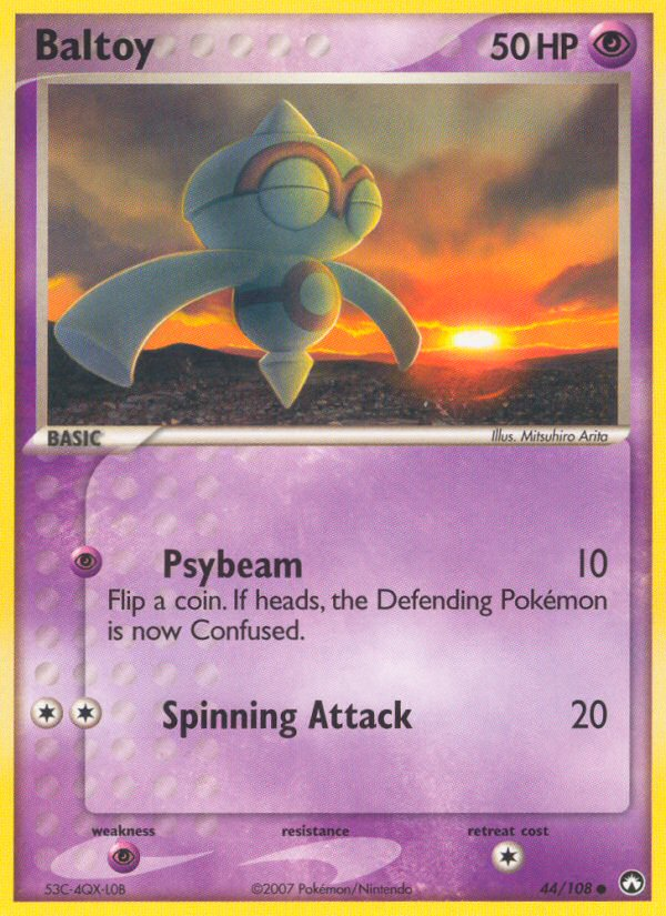 Baltoy (44/108) [EX: Power Keepers] - Pokémon - Card Brawlers | Quebec | Canada |